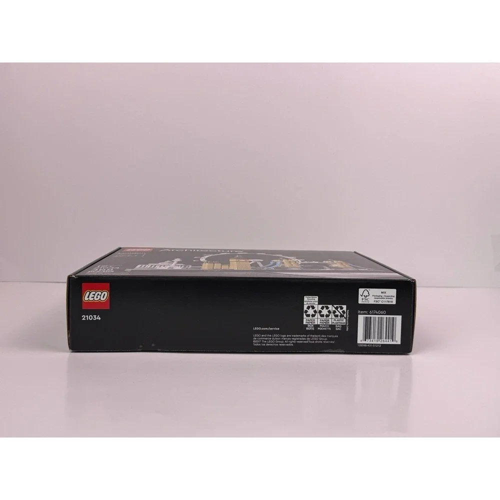 LEGO 21034 ARCHITECTURE: London 468 PCs/pzs Brand New